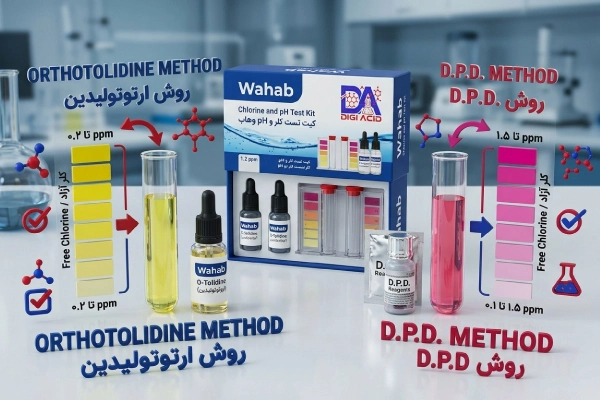 تفاوت روش ارتوتولیدین و D.P.D چیست؟