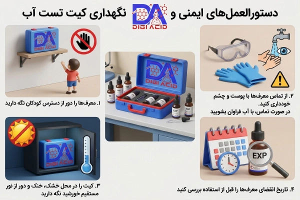 نکات ایمنی و نگهداری