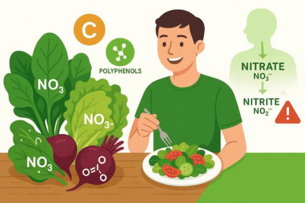 نیترات موجود در سبزیجات مضر است