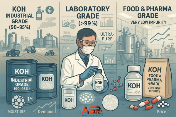 گرید های موجود در بازار