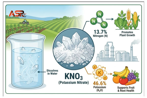آشنایی با نیترات پتاسیم 