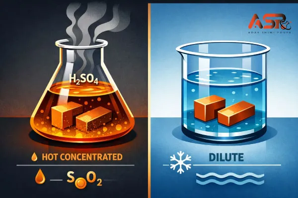 آیا اسید سولفوریک مس را حل می کند