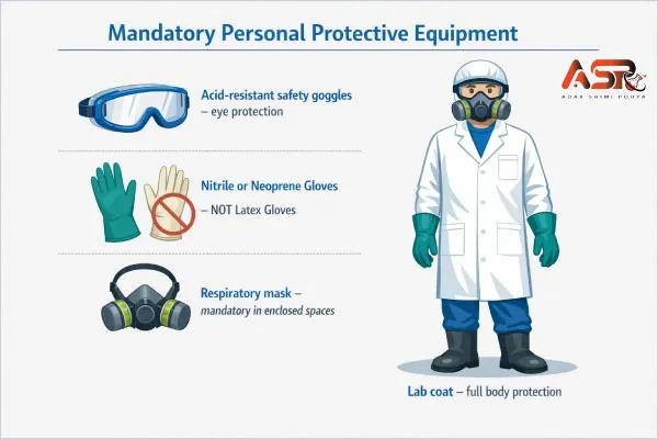 تجهیزات فردی الزامی
