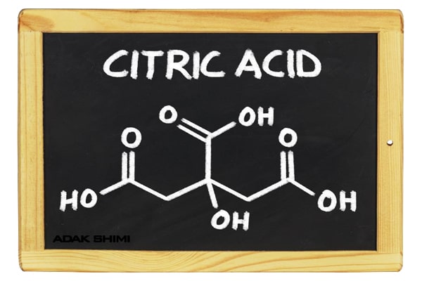 فرمول شیمیایی اسید سیتریک